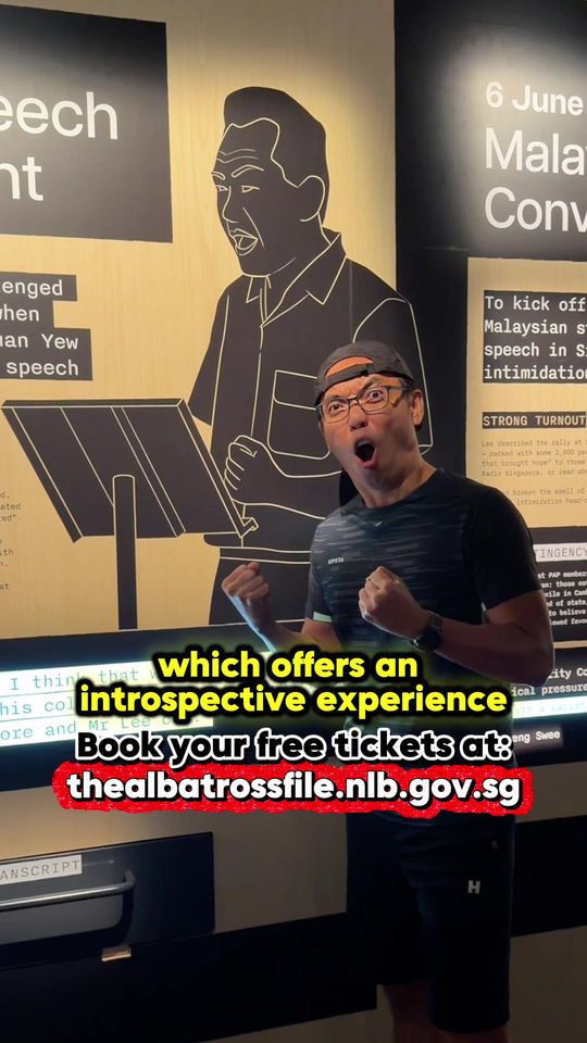 Runner Kao NLB National Library Board Singapore reading campaign
